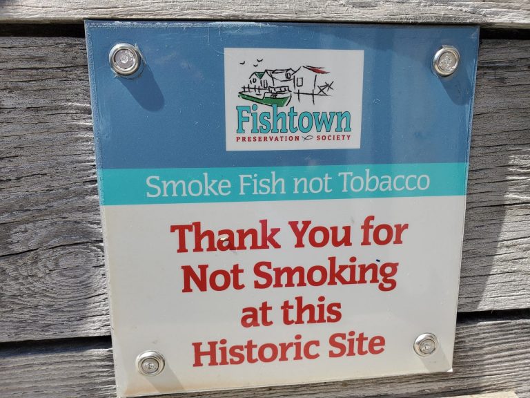 Smoke Fish Not Tobacco