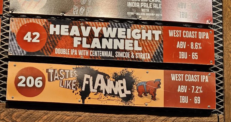 WTH! IPA Named Flannel?